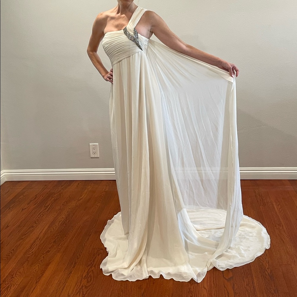 Saint Laurent Paris - Corset Gown Formal Night Wedding Event Evening Dress - Picture 15 of 16